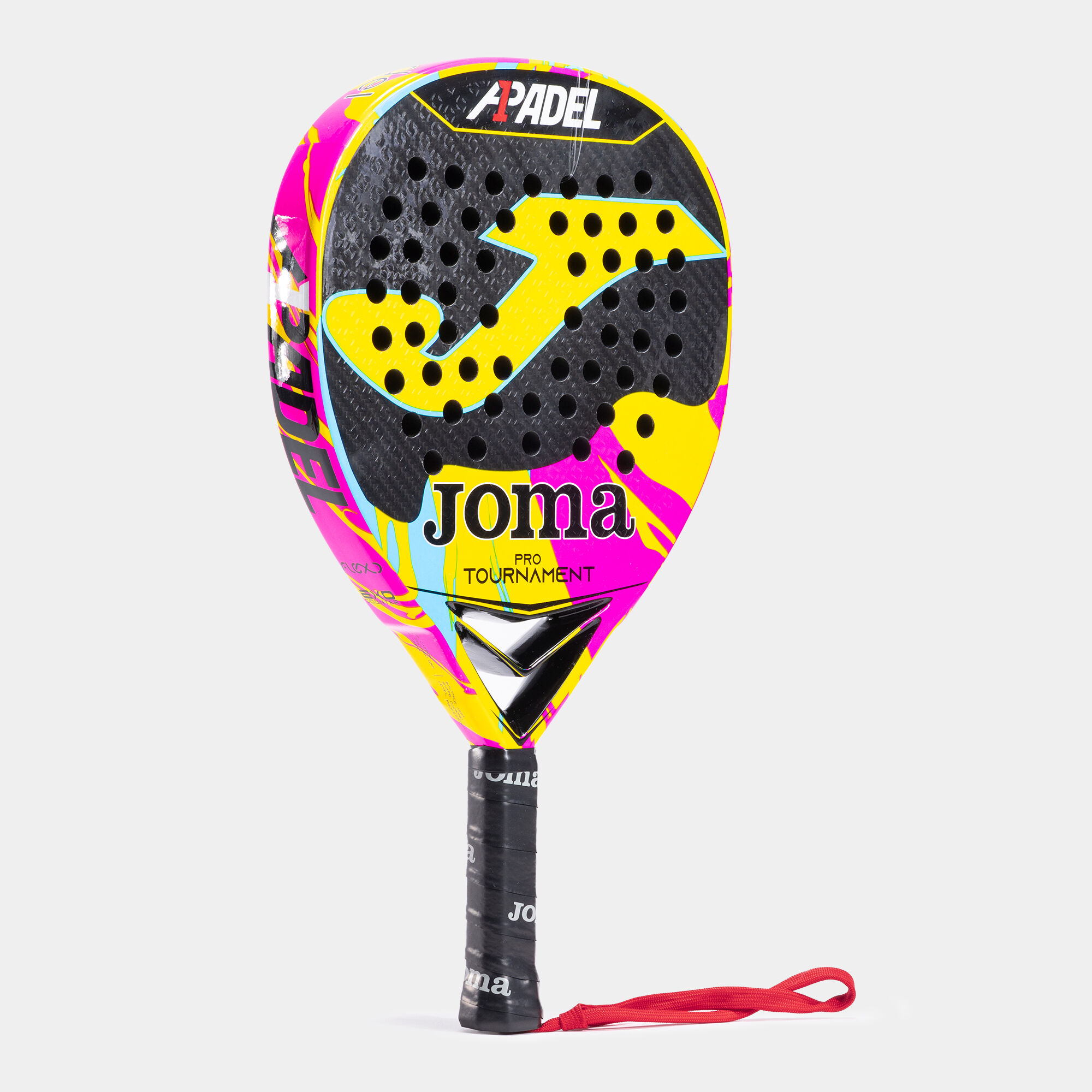 Funda y Pala de pádel Tournament Pro A1 Padel 24/25 vista ladeada