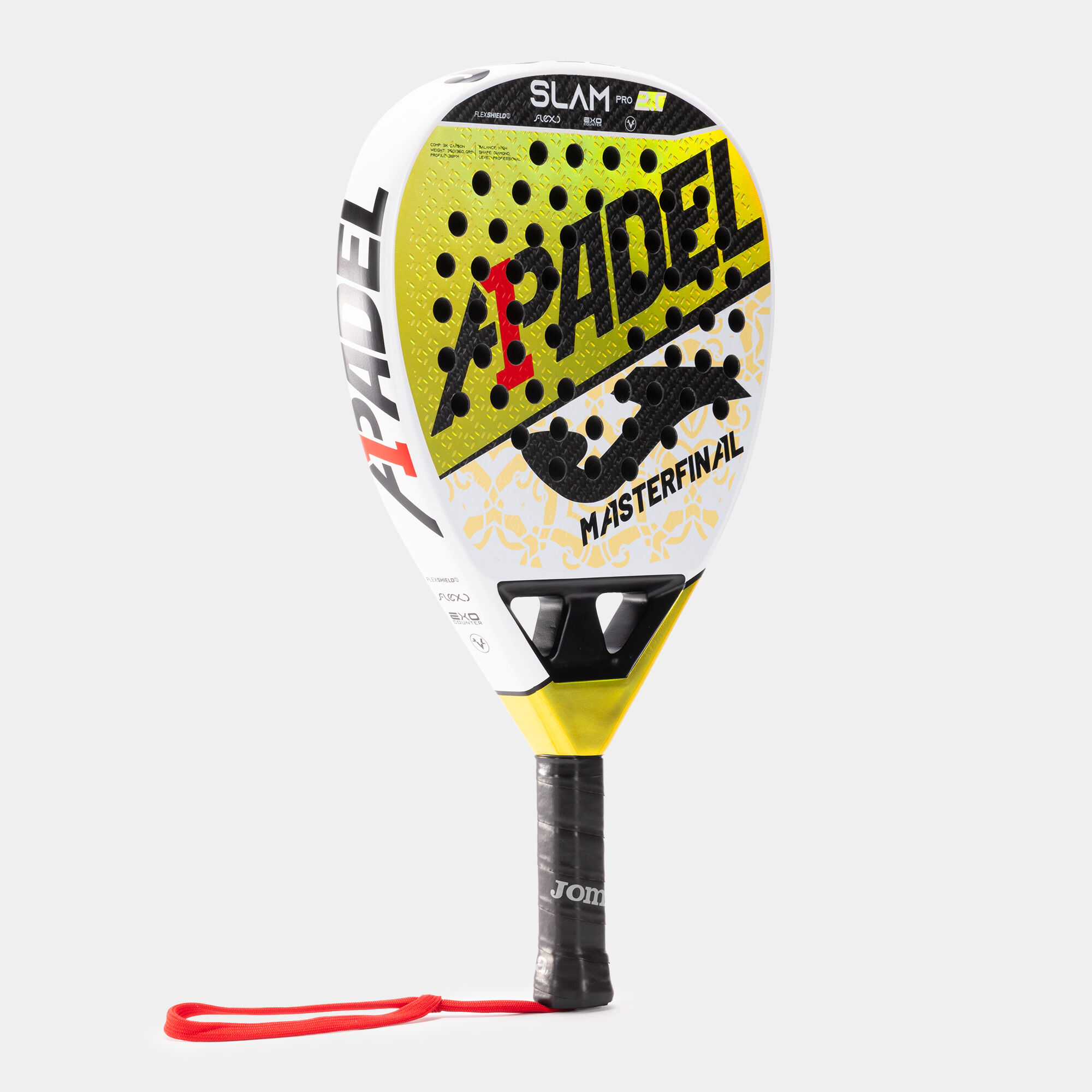 Pala de pádel Slam Pro A1 Padel 24/25 vista ladeada a la derecha