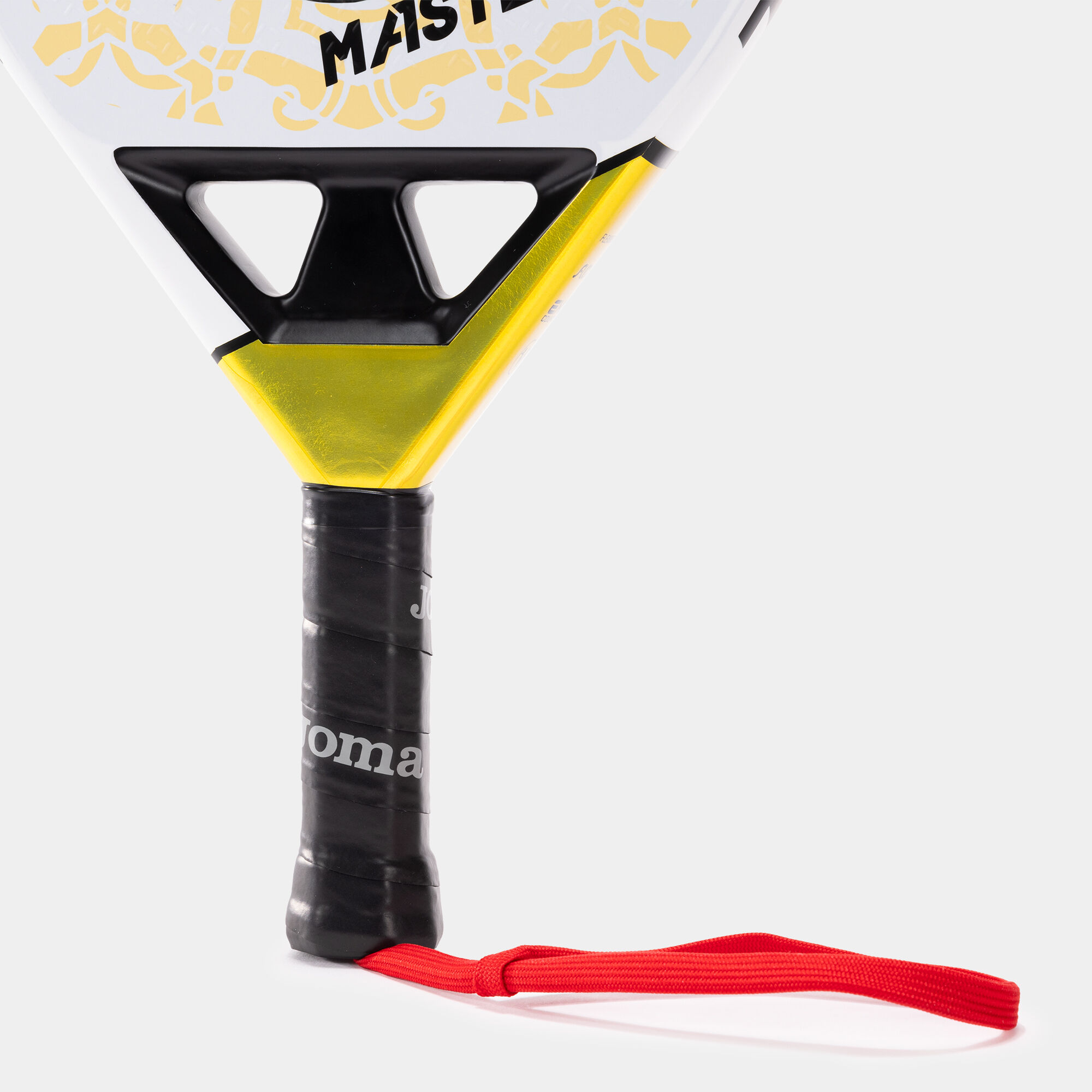 Pala de pádel Slam Pro A1 Padel 24/25 vista del corazón y mango