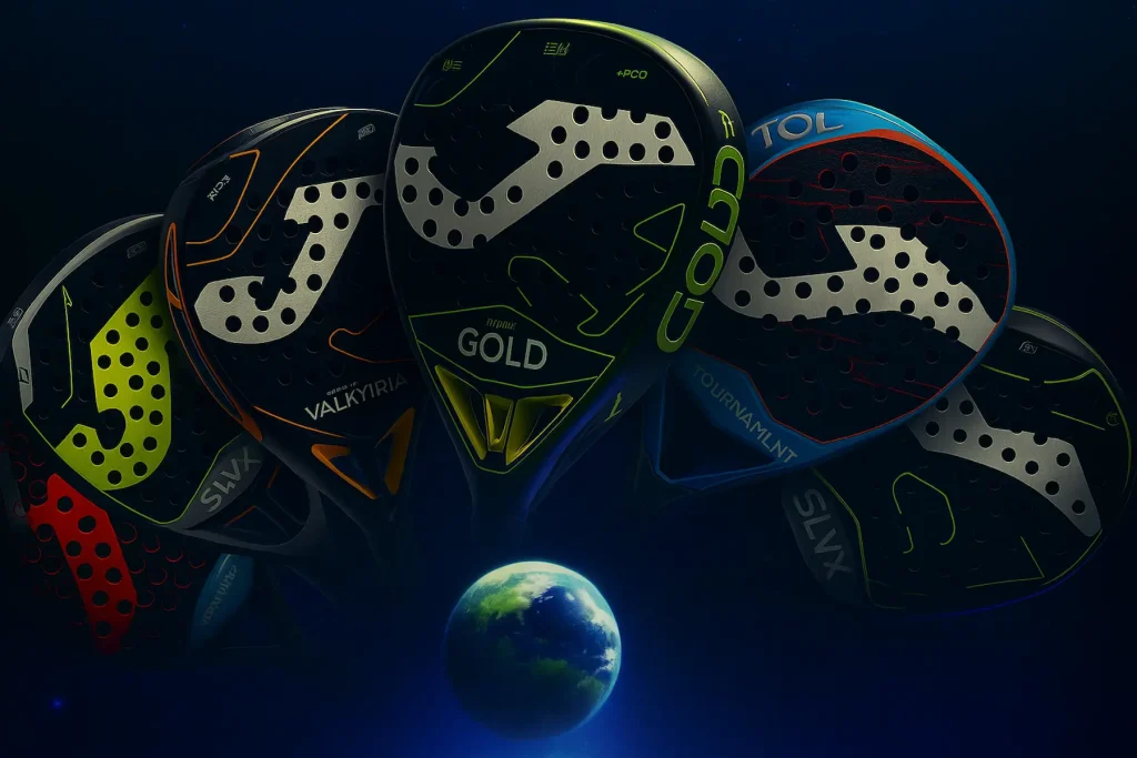 Elegir pala de pádel: modelos 2025 comparados