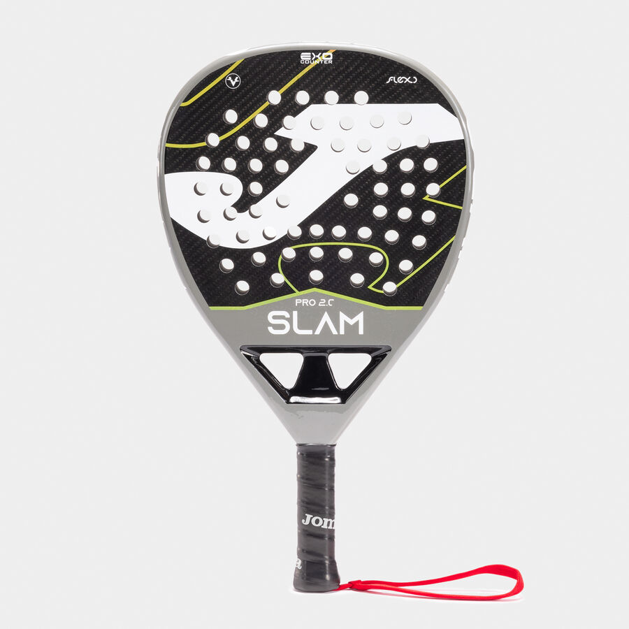 Pala de pádel Slam Pro gris claro negro