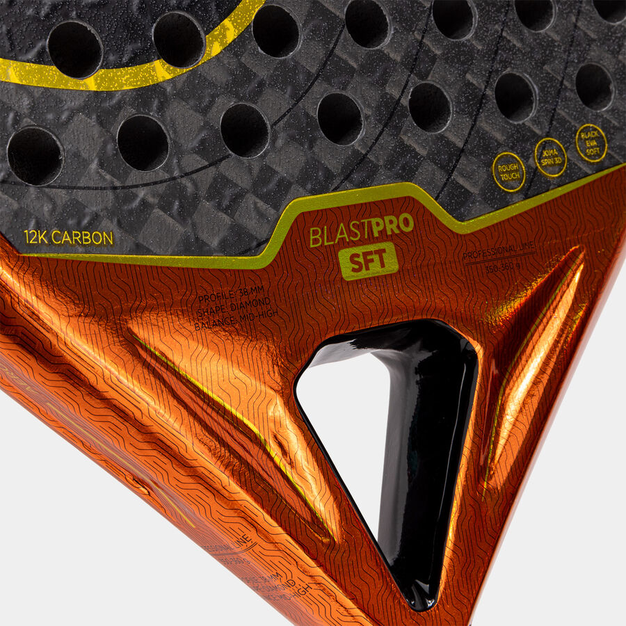 Pala de pádel Blast Pro Sft naranja negro - Imagen 6