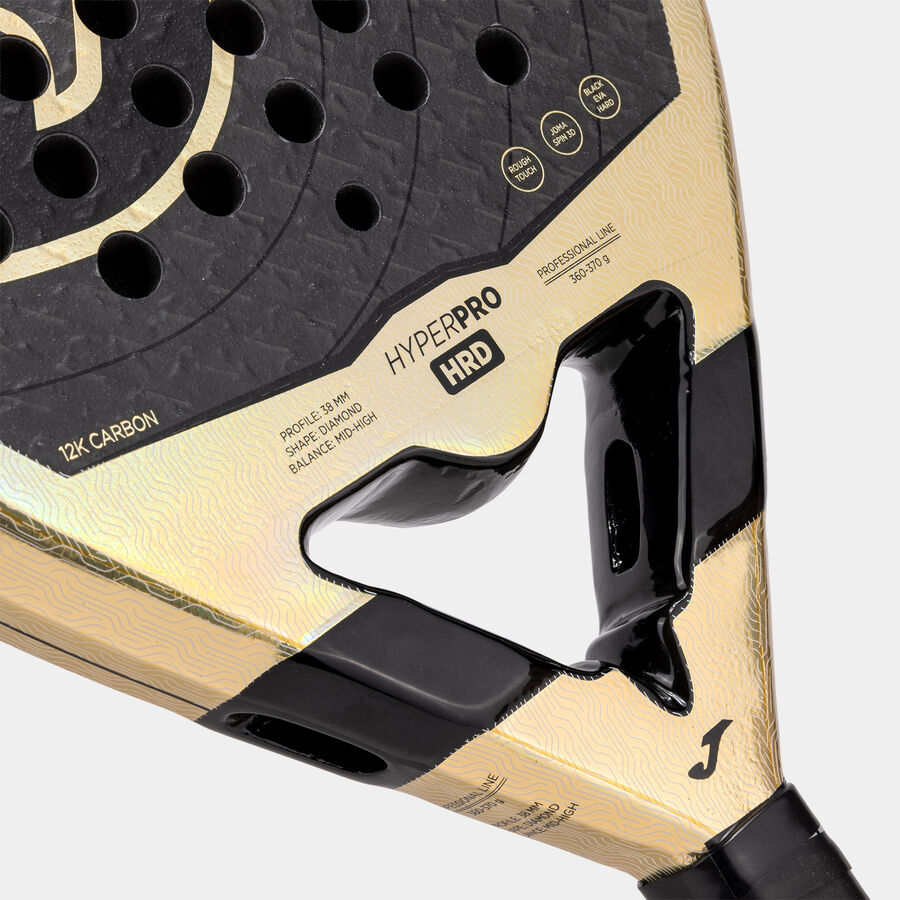Pala de pádel Hyper Pro Hrd negro beige - Imagen 6
