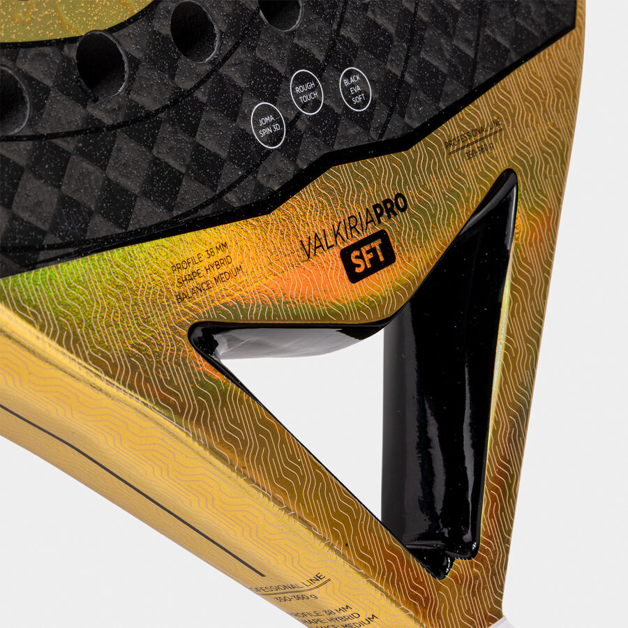 Pala de pádel Valkiria Pro Sft negro - Imagen 6